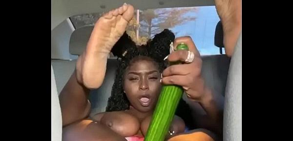  Jenise squirt in car